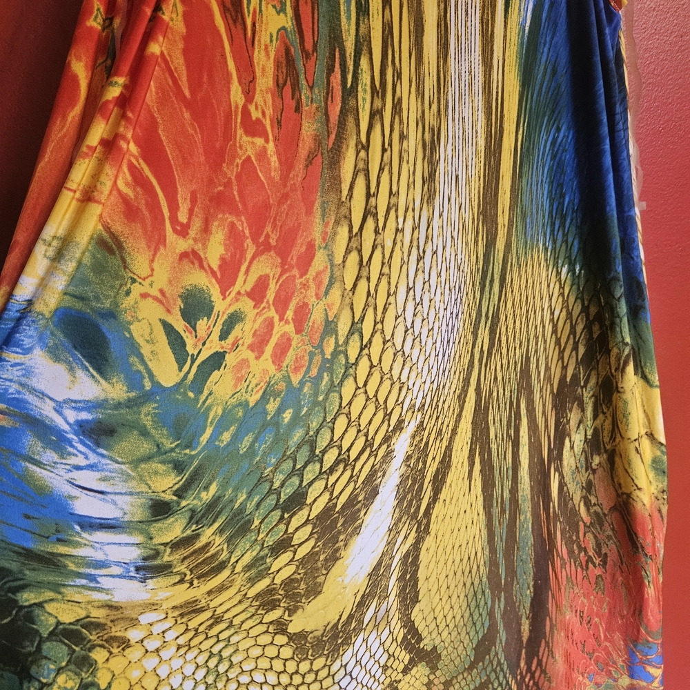 Colorful Maxi Dress - Picture 3 of 6